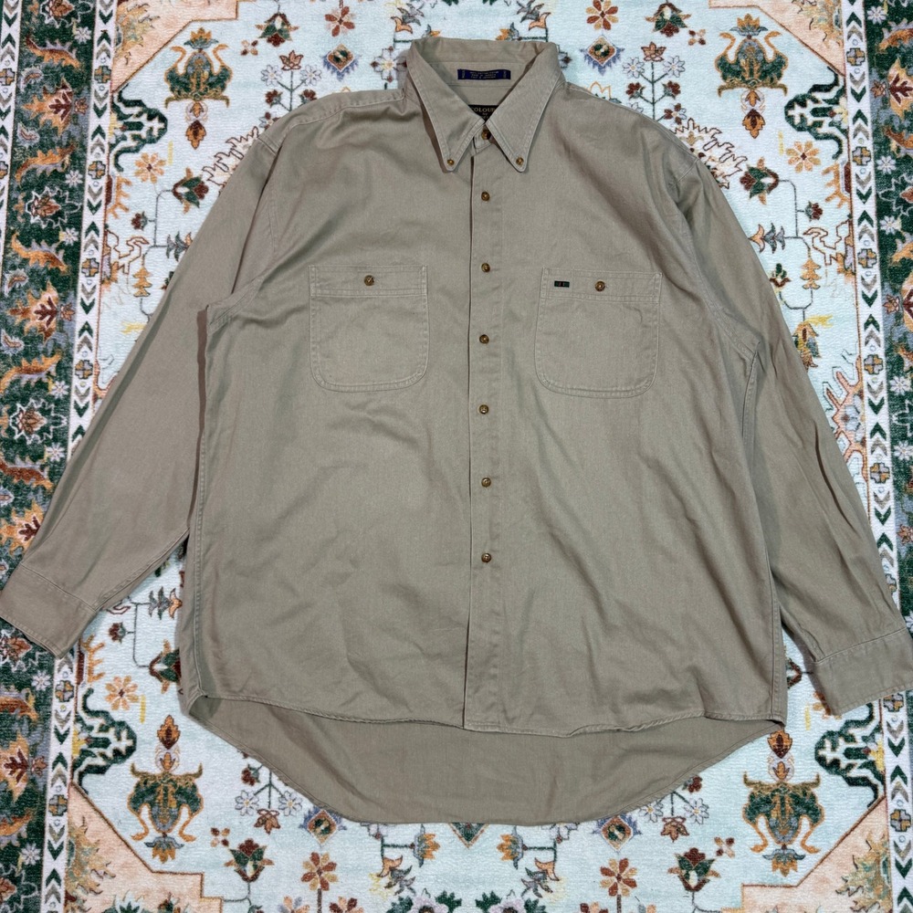 Colours by Alexander Julian Mens Button Up‎ Long Sleeve Shirt XL